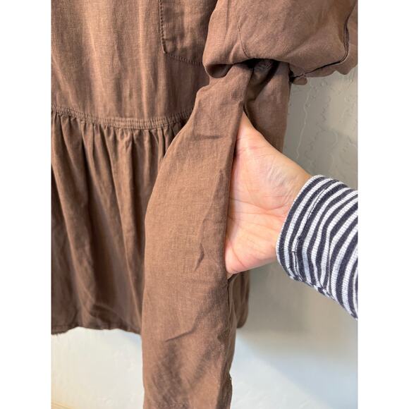 Free People Brown Blouse - Picture 5 of 9